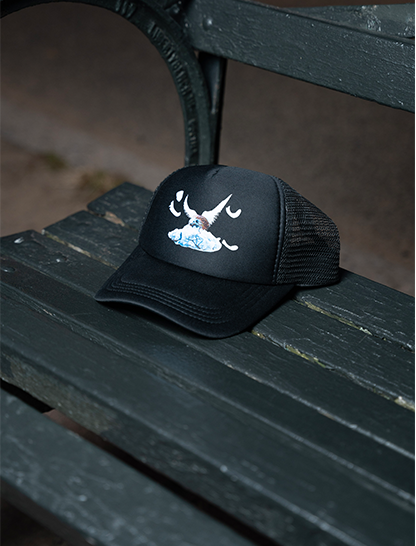 Flying Hedgehog Trucker Hat